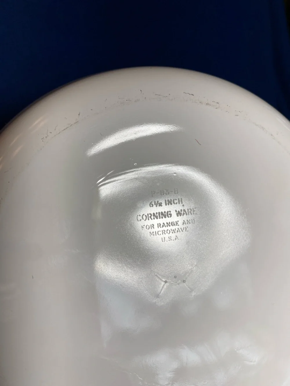 Vintage Corning Ware Blue Cornflower P-83-B 6 1/2